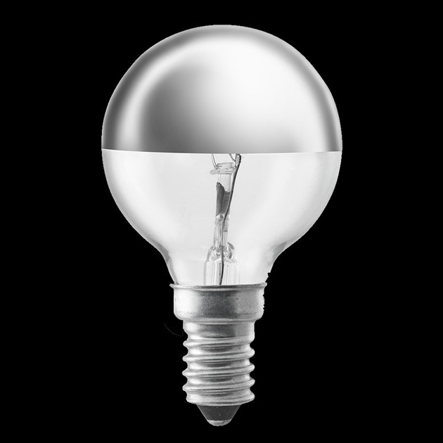 Klot toppförspeglad E14 25W